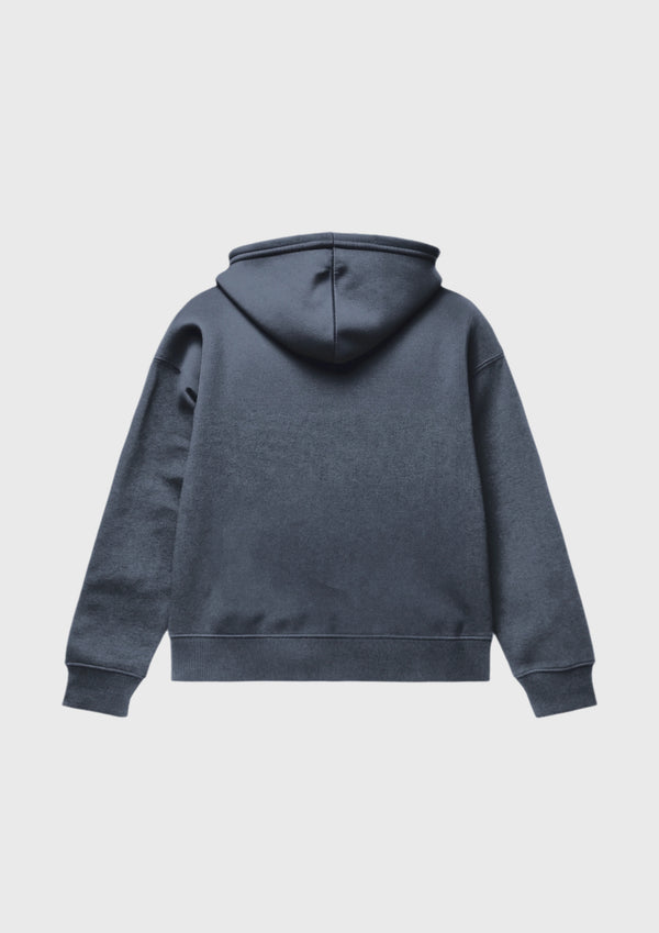 COOL GREY SOLID HOODIE