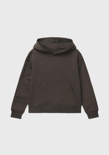 BROWN SOLID HOODIE